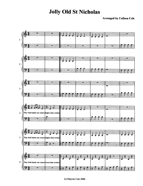 Level 2 & 3A for SIX Pianos