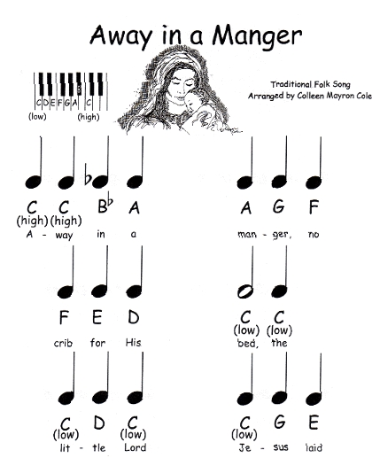 Away In A Manger (Pre-reading) 