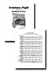 Louisiana Night Ensemble Conductor's Score