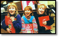 group piano students